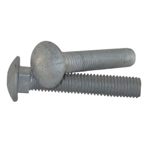Hot Dip Galvanized Carriage Bolts - Perplex Solutions