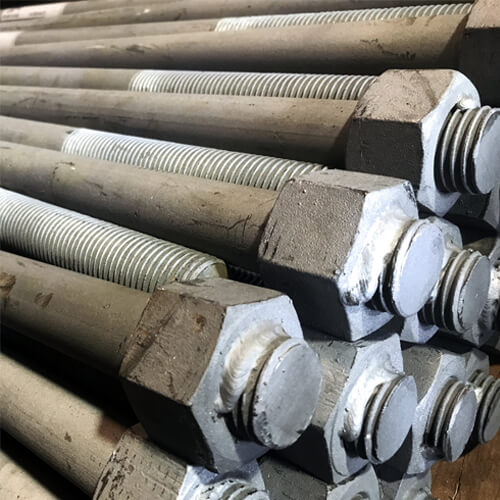 Nut Welded Anchor Bolts in HDG, GI, SS by Perplex Solutions FZC