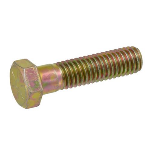 Yellow Dichromate Coated Hex Bolts - Perplex Solutions FZC